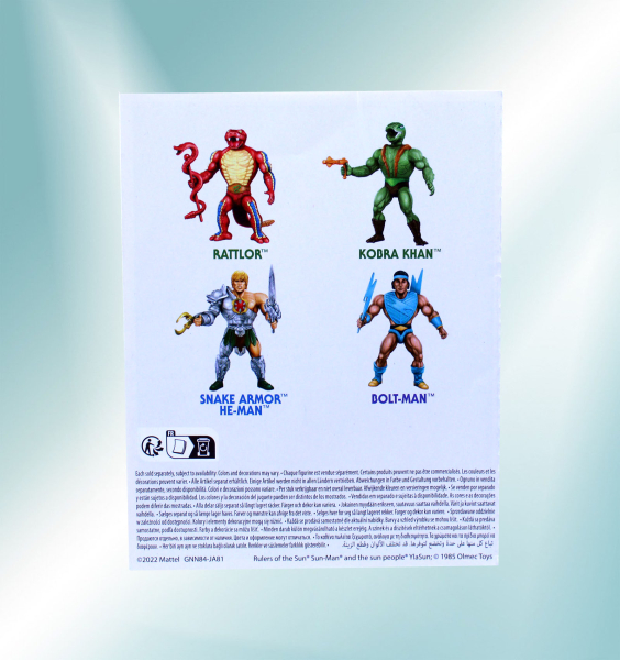 Masters of the Universe Origins Mini-Comic (Figurenbeilage) zur Wave 11 von Mattel